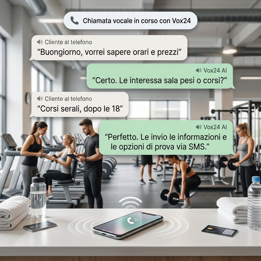 Caso d'uso per una palestra